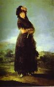 Francisco Jose de Goya Portrait of Mariana Waldstein. oil on canvas